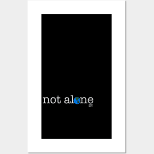 not alone - short film Posters and Art